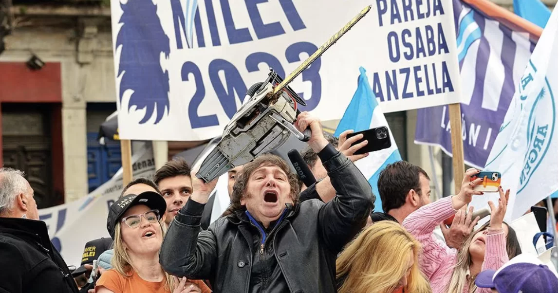 In Argentina il candidato antisistema Javier Milei non spopola al primo turno
