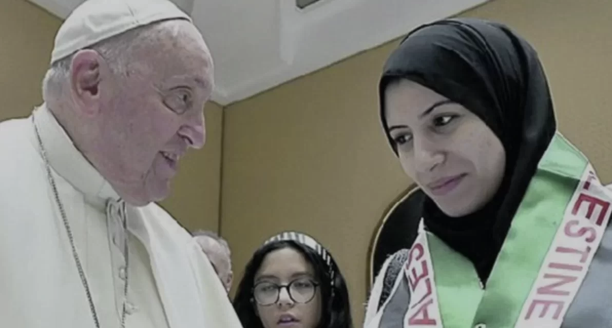 A Gaza per Papa Francesco “non è una guerra, è terrorismo”