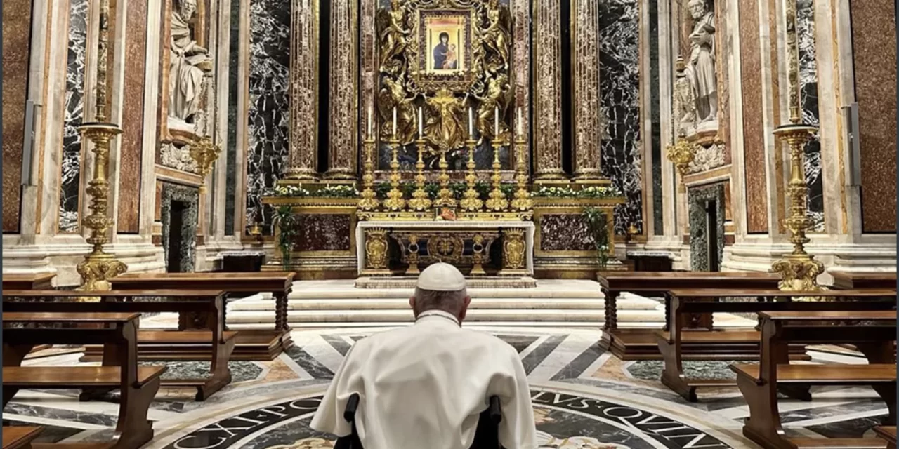 Papa Francesco dice che sarà sepolto a Santa Maria Maggiore