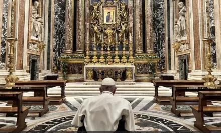 Papa Francesco dice che sarà sepolto a Santa Maria Maggiore