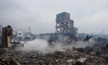 Doppia tragedia in Giappone con l’incidente all’aereo dei soccorritori dei terremotati