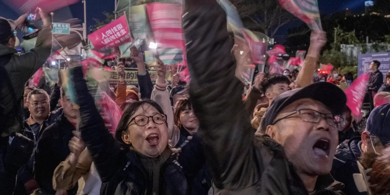 Dopo la vittoria elettorale del PPD aumenta la distanza tra Taiwan e la Cina