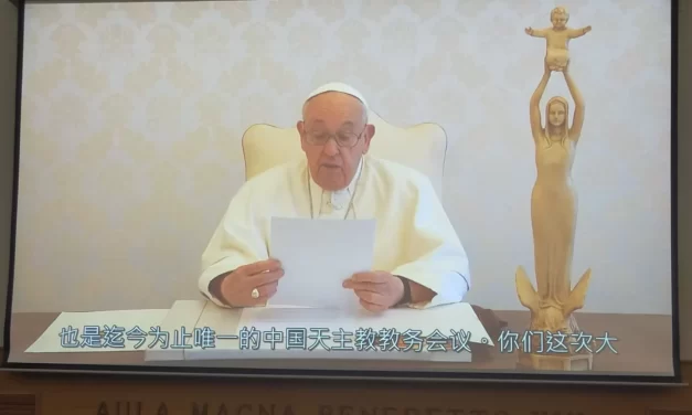 La fede custodita in Cina guida la via, afferma Papa Francesco
