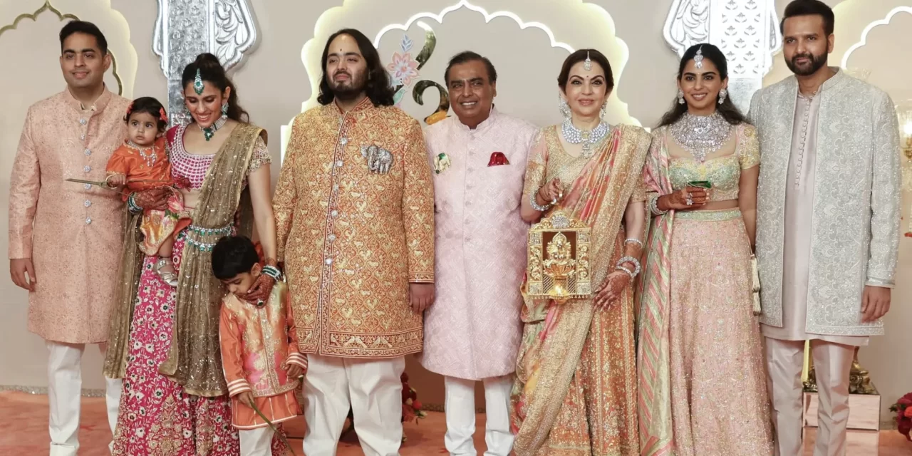Il matrimonio di Anant Ambani è glamour per i ricchi e scandalo per i poveri