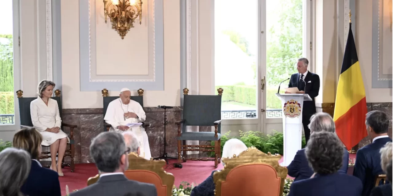 Papa Francesco in Belgio: Ognuno chieda perdono dalla sua parte