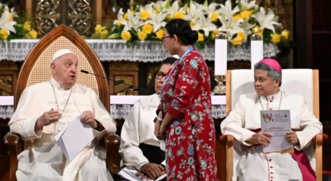 Papa Francesco in Indonesia: Una visione di Chiesa inclusiva e fraterna