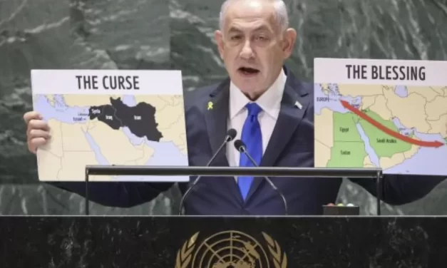 Netanyahu all’ONU tra cartelli e proteste diplomatiche