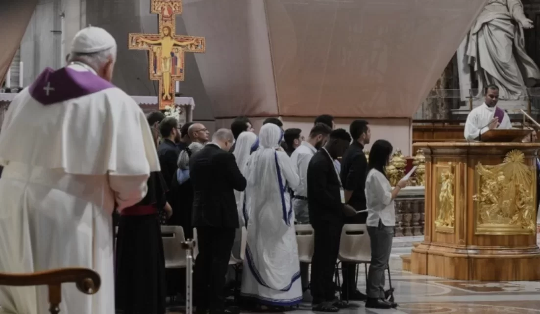 La Chiesa penitente: il richiamo del Papa alla riconciliazione