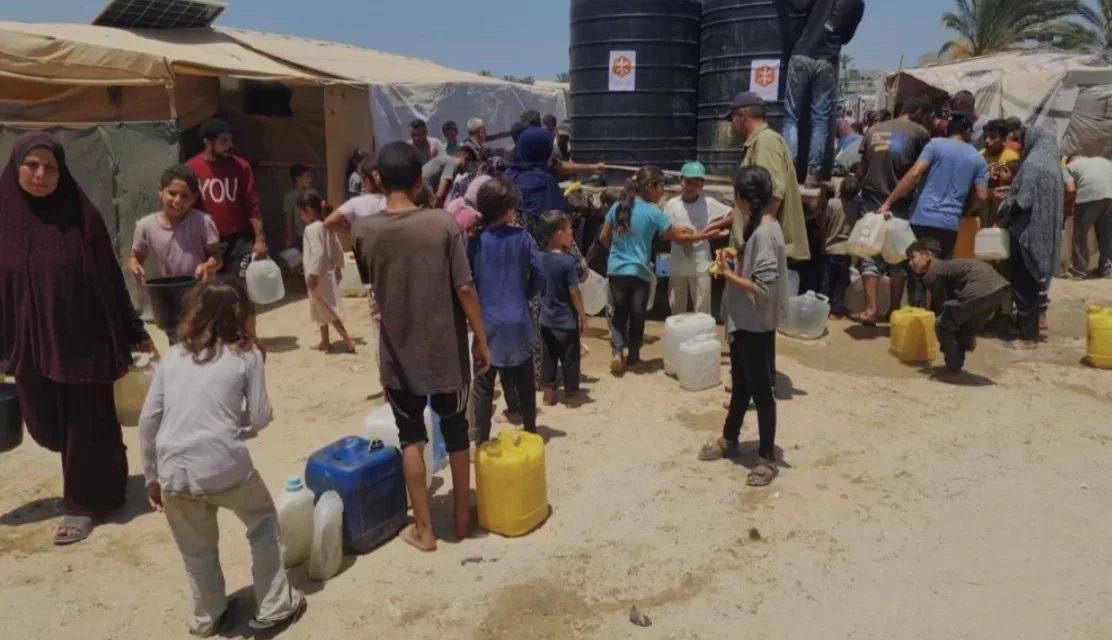 Gaza: l’acqua come arma di guerra