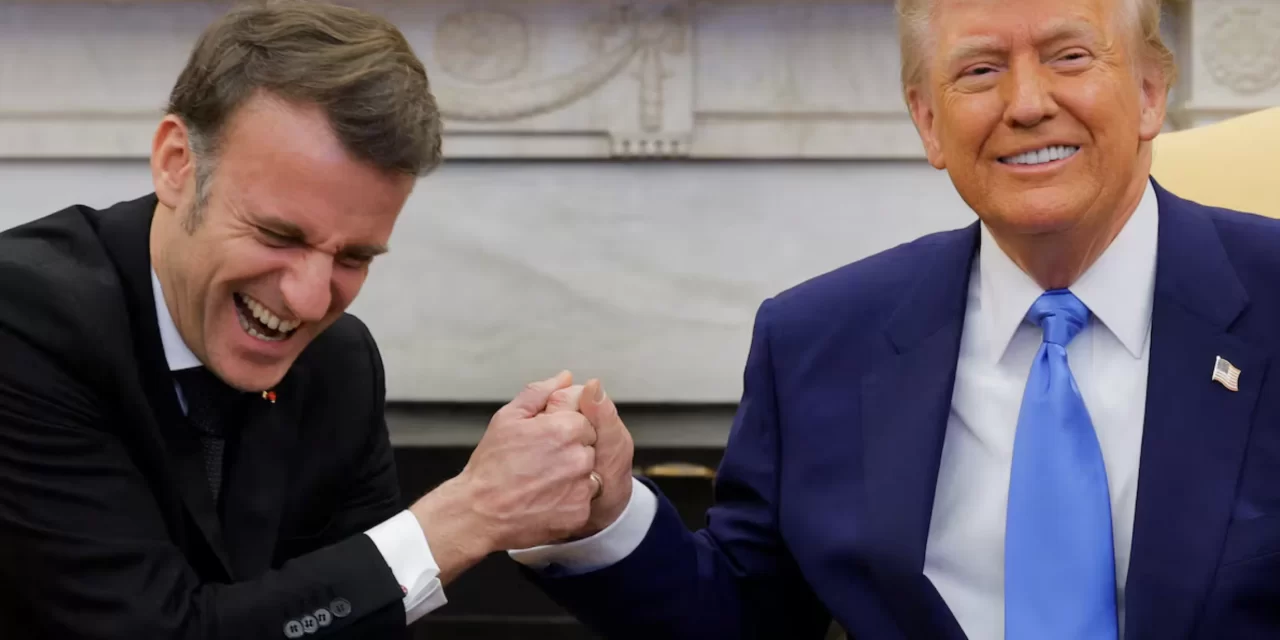 Macron a Washington: il grande inchino a Trump per restare nell’orbita americana