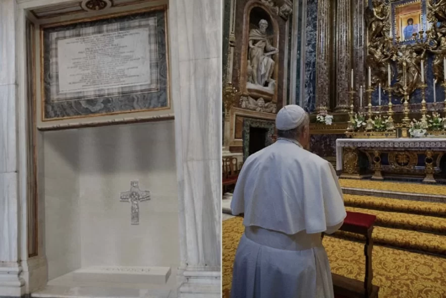 Santa Maria Maggiore, la semplicità eterna di Papa Francesco