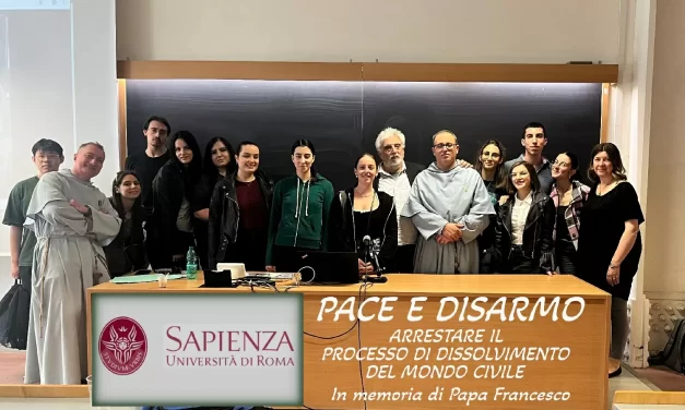 Alla Sapienza un convegno per la pace e il disarmo
