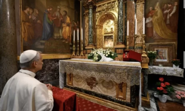 Papa Leone XIV a sorpresa visita l’icona della Madre del Buon Consiglio a Genazzano
