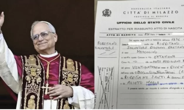 Leone XIV e la sorpresa di Milazzo: “Nonno Giovanni Riggitano era nato in Sicilia”