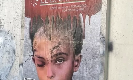 “Guarda cosa mi ha fatto Leonardo!”: la guerra arriva sui muri di Roma