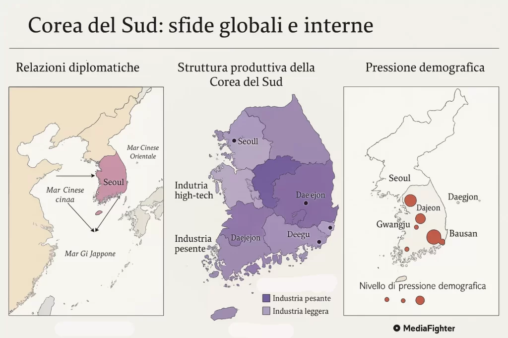 La Corea del Sud di Lee Jae-myung deve affrontare le sfide geopolitiche oltre a quelle interne 1 situazione corea del sud 1