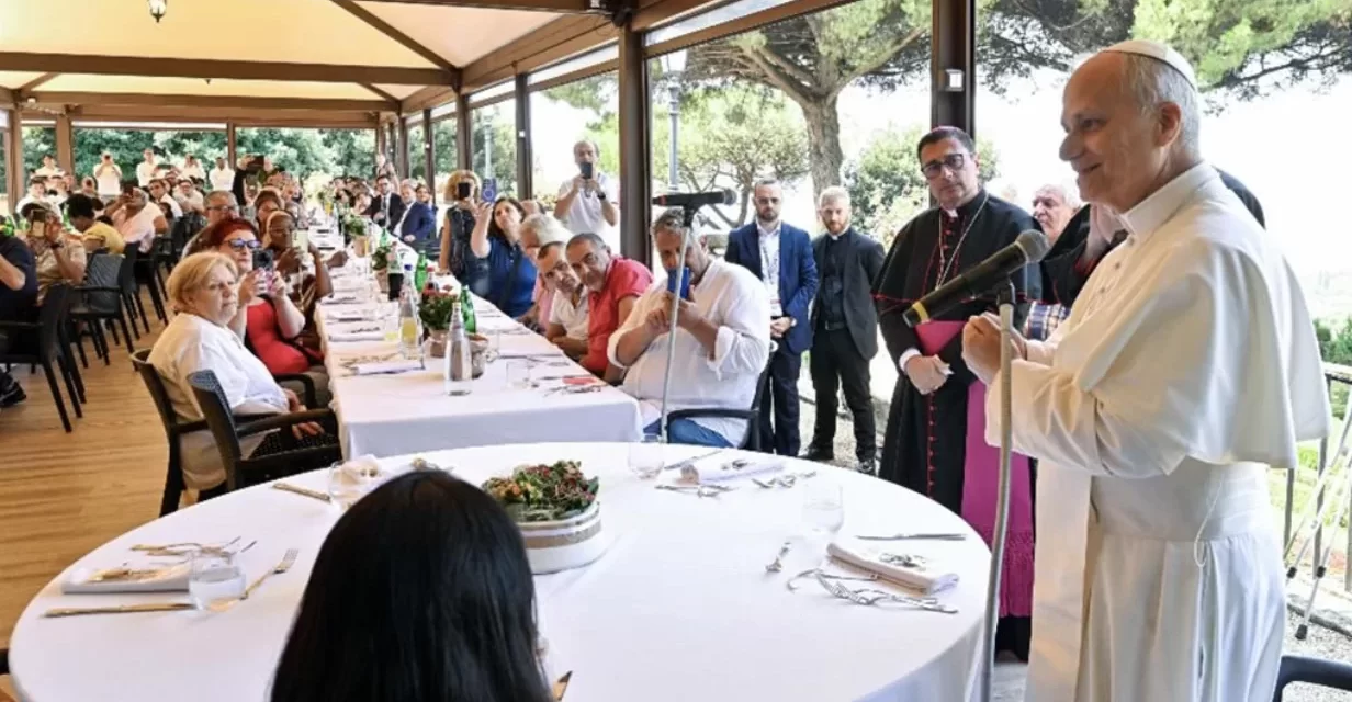 Papa Leone XIV: la pace nasce dal pane condiviso