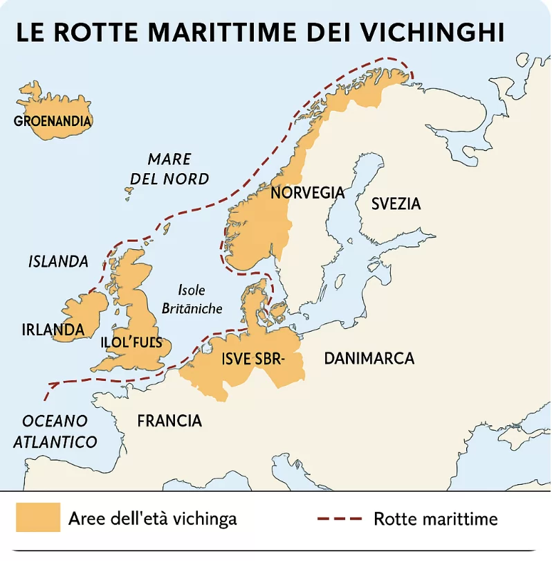 Sulle rotte dei Vichinghi: tre anni tra mare, vento e storia 1 rotte dei vichinghi