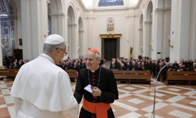 Ad Assisi, Leone XIV incontra i vescovi della Conferenza Episcopale Italiana