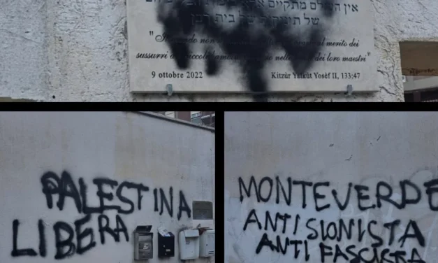 Un muro imbrattato non è un’idea