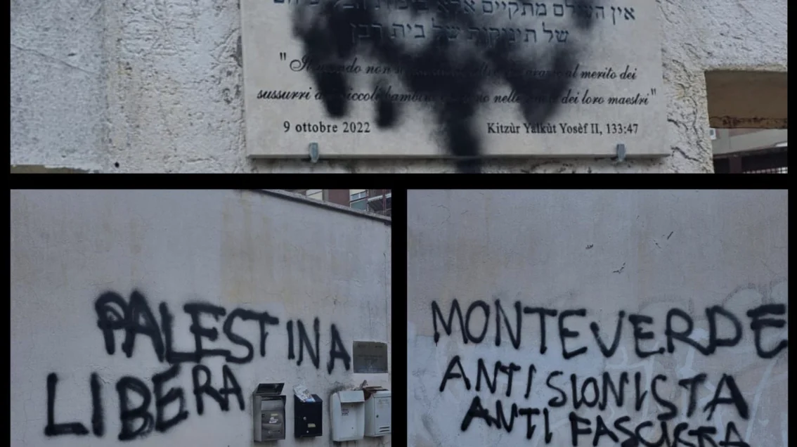 Un muro imbrattato non è un’idea