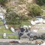 Nuova Zelanda, frane a Mount Maunganui