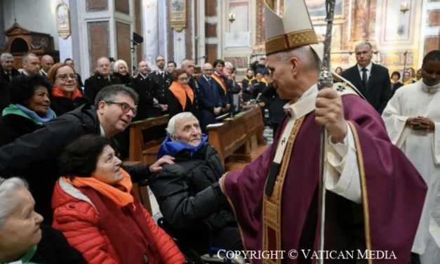 Il Battesimo a Termini: Leone XIV porta la Quaresima dove la città sanguina