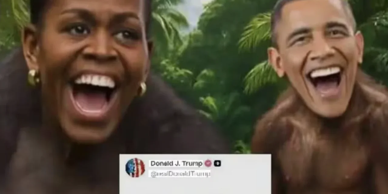 Caduta di stile e di dignità nella comunicazione di Trump