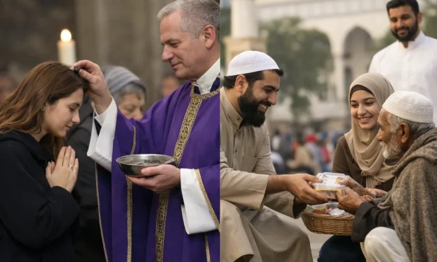 La stessa Luna, due deserti: quando Ramadan e Quaresima iniziano insieme