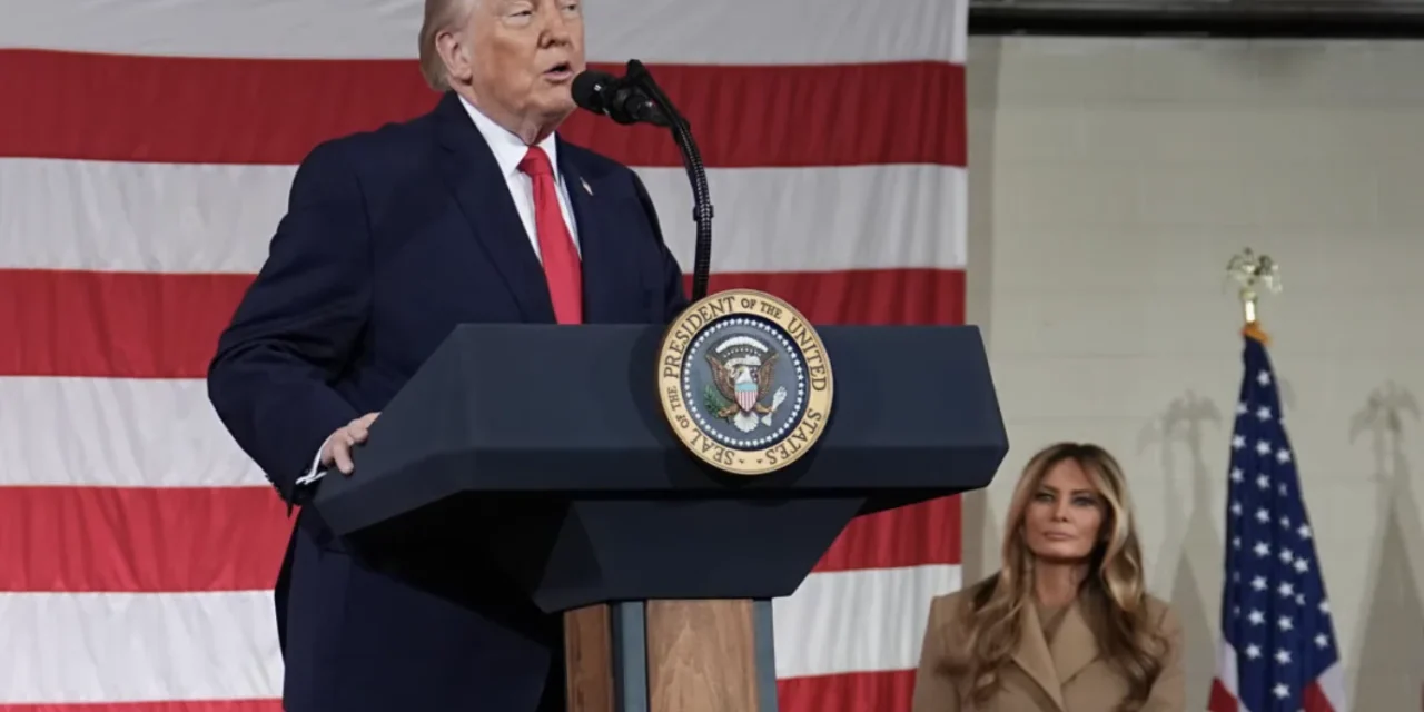 Trump si auto celebra allo “State of the Union”