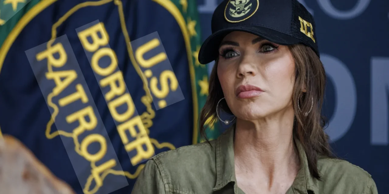Kristi Noem epurata dal Dipartimento della Sicurezza Interna