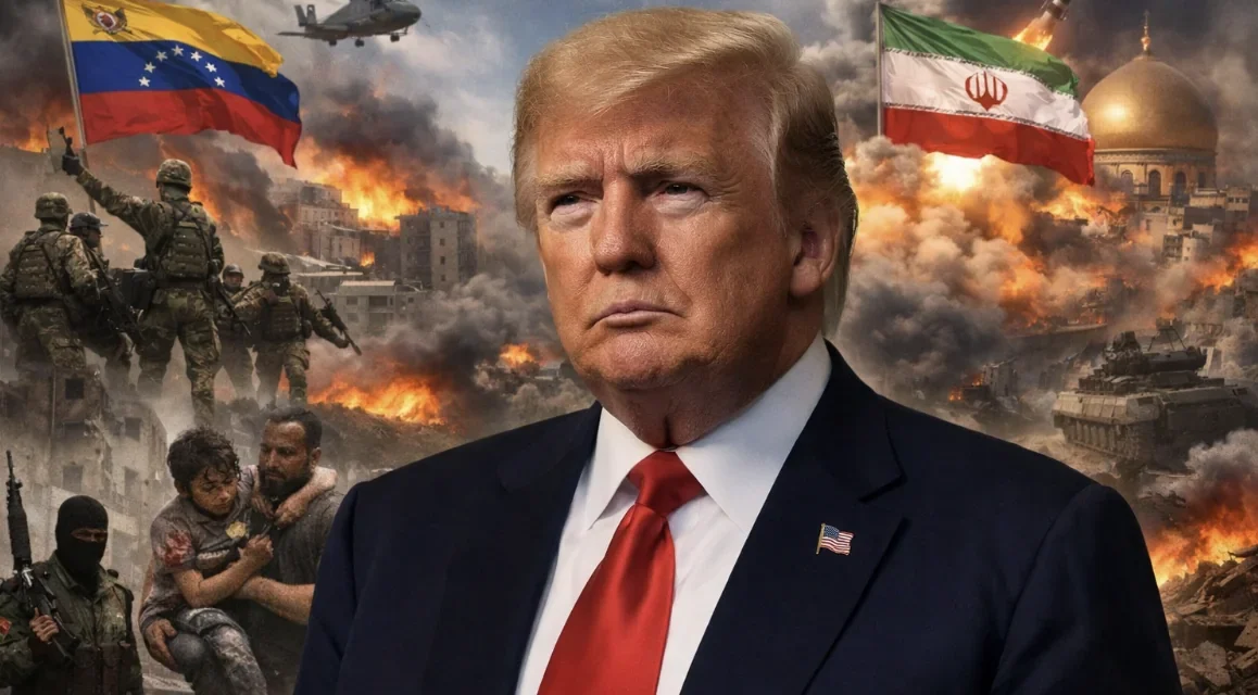 Trump è lo stesso uomo che prometteva pace, chiedeva il Nobel e ha aperto otto nuovi fronti di guerra