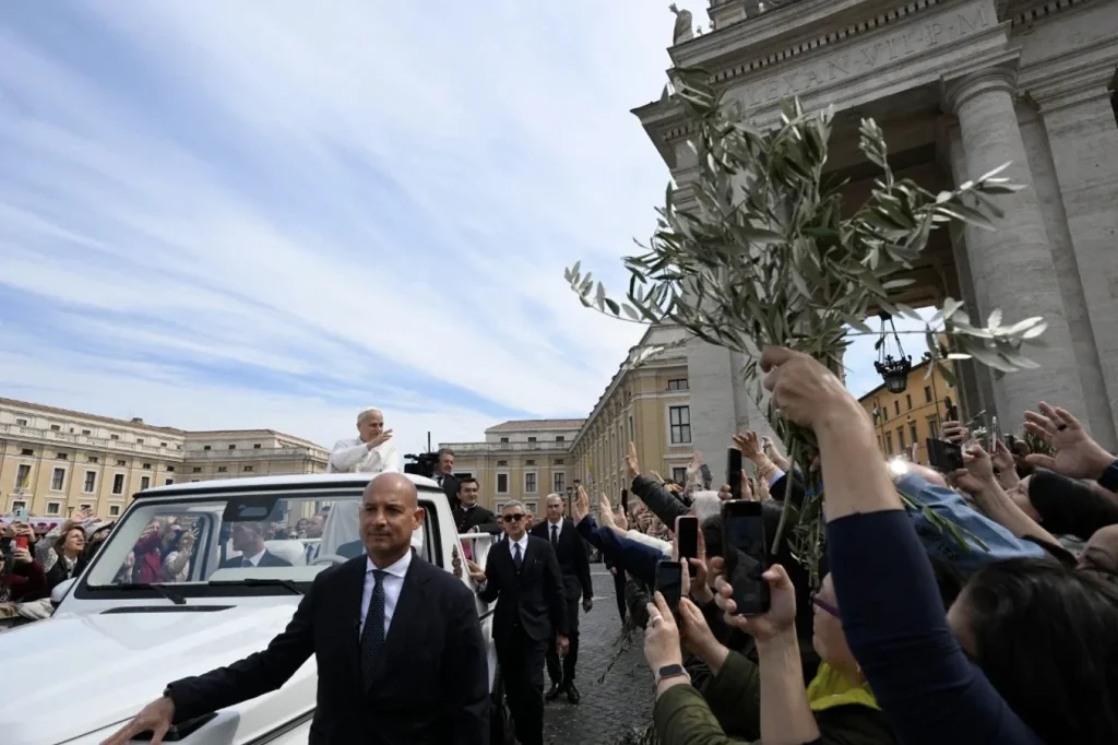 leone xiv domenica delle palme