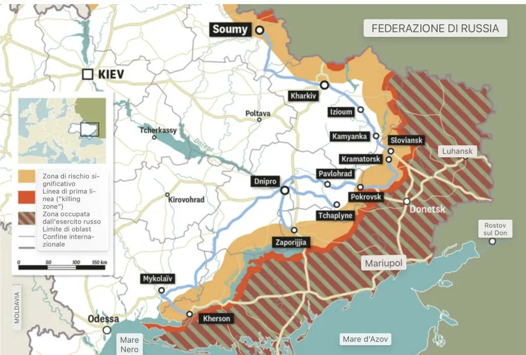 La pace che non c'è. Vite umane si spezzano 1 pantano guerra in donbass