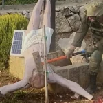 A Debel, Cristo è ancora crocifisso