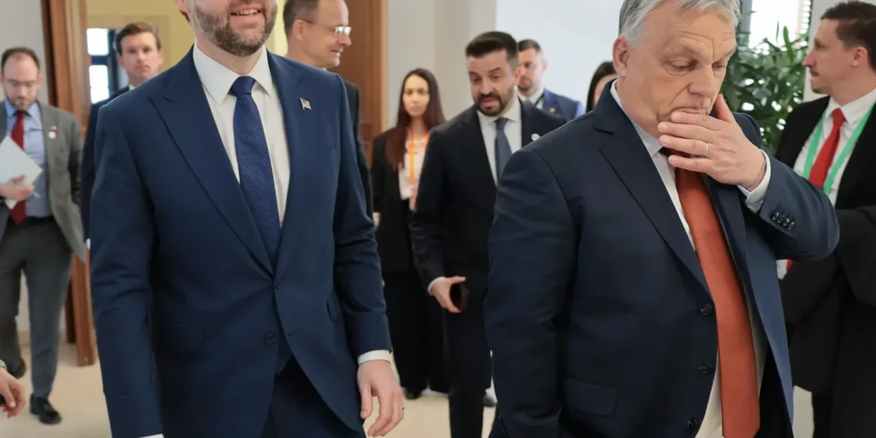 JD Vance a Budapest per salvare Orbán