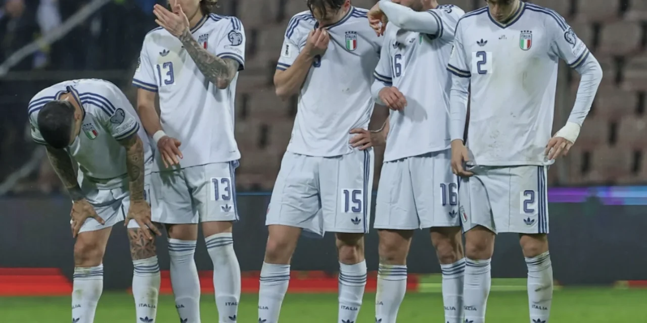 La Nazionale italiana di calcio si “squalifica” dai Mondiali per la terza volta consecutiva