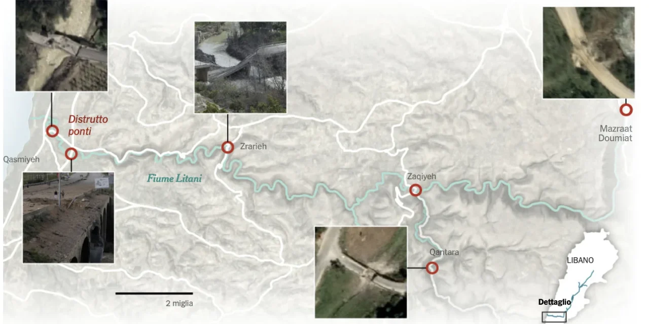 Il Sud del Libano come una terra da svuotare