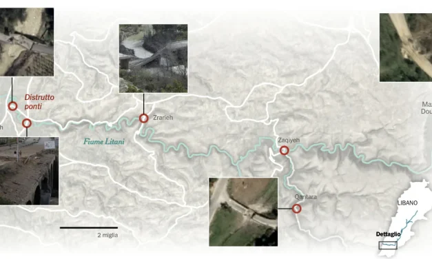 Il Sud del Libano come una terra da svuotare