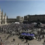 La Madonnina e la piazza vuota