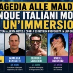 Cinque sub italiani perdono la vita alle Maldive