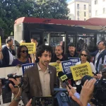 Gabriele Nunziati, licenziato per una domanda su Israele