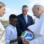 Leonardo, Leone XIV e il pallone che il mare non ha inghiottito