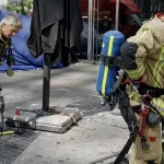 Grave incendio al centro di Bruxelles