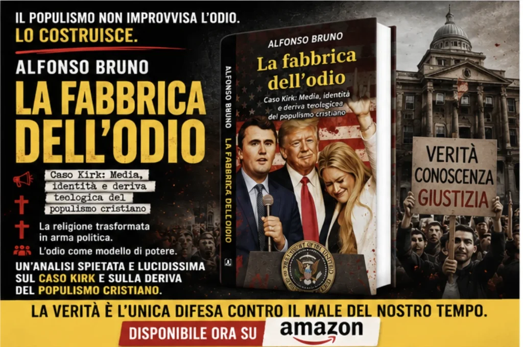 Charlie Kirk, un anno dopo: l’odio che uccide e l’odio che si fabbrica 1 libro su kirk