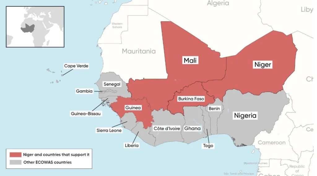 Niger: Algeria e Russia neutralizzano il golpe. Sullo sfondo la guerra per l’egemonia sulle risorse africane 1 cedeao e alleanza del sahel